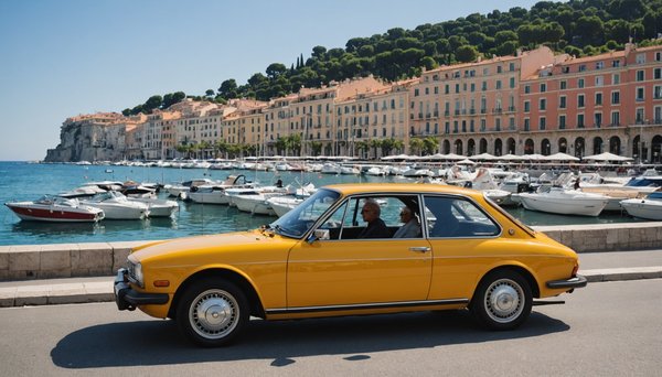 Louez votre voiture à nice et explorez la côte d'azur